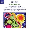 HENZE:GUITAR MUSIC VOL.1:ROYAL WINTER MUSIC-SECOND SONATA ON SHAKESPEAREAN CHARACTERS FOR GUITAR/DREI FRAGMENTE NACH HOLDERLIN/ETC:FRANZ HALASZ(g)/COLIN BALZER(T)/DEBORA HALASZ(p)/ETC