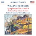 W.Schuman:Symphony No.4/Orchestra Song/Circus Overture/Symphony No.9 "Le Fosse Ardeatine":Seattle Symphony/Gerard Schwarz