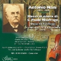A.Nani: Messa in Onore di S.Paolo Naufrago (Messa del Naufrago)