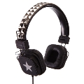mix-style studs headphone / star silver