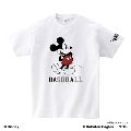 東北楽天ゴールデンイーグルス / ミッキーマウス (BASEBALL) Tシャツ ホワイト Sサイズ