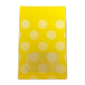 タワレコ 推し色ラッピング袋 Yellow(水玉)
