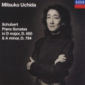 シューベルト: ピアノ・ソナタ第17番, 第14番 / 内田光子