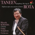 タニェエフ:交響曲 第4番 ハ短調 作品12 ロータ:交響曲 第4番 「愛のカンツォーネに由来する交響曲」