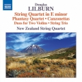 D.Lilburn: String Quartet, Phantasy Quartet, Canzonettas, etc