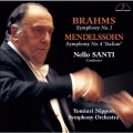 ブラームス:交響曲 第1番 メンデルスゾーン:交響曲 第4番