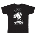 PEANUTS COMIC STYLE×ブリット・ポップ・スター T-shirt THOM Black/Sサイズ