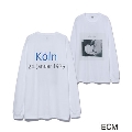 ECM×10C The Koln Concert 長袖Tシャツ(White×Blue)/Mサイズ