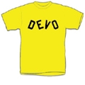 Devo Official T-shirt Yellow/Lサイズ