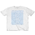Joy Division Unknown Pleasures Blue On White T-shirt/Mサイズ