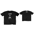 The Beatles Let It Be Black T-shirt/XLサイズ