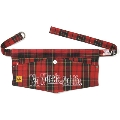 TOWER RECORDS × CHUMS POCKET WAIST APRON/RED CHECK