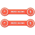 ZERO AUDIO ヘッドホンクリップ/Orange (2個セット)
