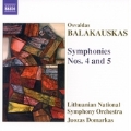 Balakauskas:Symphony No.4/Symphony No.5:Romualdas Staskus