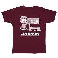 PEANUTS COMIC STYLE×ブリット・ポップ・スター T-shirt JARVIS Maroon/Mサイズ