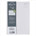 NOLTY(ノルティ) 手帳 ティオ用補充ノート A5 横罫6.0mm ライト(グレー) 8940