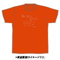 「AKBグループ リクエストアワー セットリスト50 2020」ランクイン記念Tシャツ 8位 オレンジ × シルバー XLサイズ