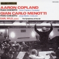 コープランド:ピアノ協奏曲 メノッティ:ピアノ協奏曲ヘ長調