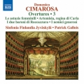 Cimarosa: Overtures Vol.3