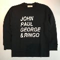 John Paul George & Ringo スウェット ブラック Mサイズ