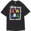 TOWER RECORDS × STUSSY 「Youth Brigade」 T-shirt Black/XLサイズ
