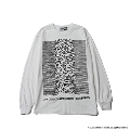 UNKNOWN PLEASURE L/S TEE BY STUDIO RUDE WHITE Mサイズ