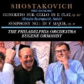 Shostakovich: Cello Concerto Op.107, Symphony No.1