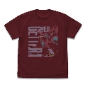 新ゲッターロボ ゲッター1 Tシャツ/BURGUNDY-XL