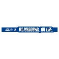 NO DRAGONS, NO LIFE. 2020 ラバーバンド(ブルー)