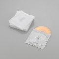 ELECOM Blue-ray/CD/DVD対応不織布ケース タイトルカード/ホワイト
