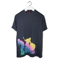 The Ting Tings / Silhouette T-shirt Navy/Sサイズ