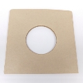 disk union EP用紙製内袋/両面穴あき/クラフト色 (10枚セット)