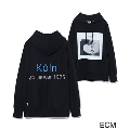 ECM×10C The Koln Concert パーカー(Black×Blue)/LLサイズ