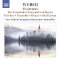 Weber: Overtures / Antoni Wit(cond), New Zealand Symphony Orchestra