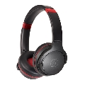 audio-Technica Bluetoothヘッドホン ATH-S220BT/Black&Red