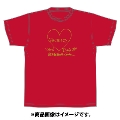 「AKBグループ リクエストアワー セットリスト50 2020」ランクイン記念Tシャツ 23位 レッド × ゴールド Mサイズ