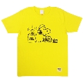 スヌーピー×TOWER RECORDS T-shirt Yellow/Lサイズ