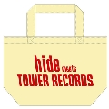 hide meets TOWER RECORDS トートバック