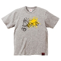 スプラトゥーン × TOWER RECORDS ガール T-shirts ミックスグレー Mサイズ