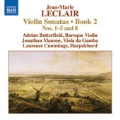 Leclair: Violin Sonatas Book 2 No.1-No.5 and No.8