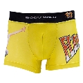 Queen Body Wild Men's Boxer Brief BWA590P 1B Yellow/Lサイズ