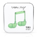happy plugs イヤホン IN-EAR/ミント