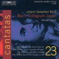 バッハ:カンタータ全曲シリーズ23 カンタータ第10番「わが魂は主を崇め」BWV10/カンタータ第93番「愛するみ神にすべてを委ね」BWV93/カンタータ第178番「主なる神、我らの側に留まりたまわず
