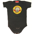 Guns N'Roses 「Bullet Logo」 Onesie Ring T-shirt Baby