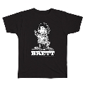 PEANUTS COMIC STYLE×ブリット・ポップ・スター T-shirt BRETT Black/Lサイズ