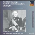 Jussi Bjorling Sings Highlights from Verdi's "Un Ballo in maschera"