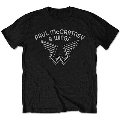 Paul McCartney WINGS LOGO T-shirt BLACK/Sサイズ