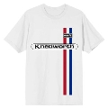 Oasis Knebworth Vertical Stripe White T-Shirt/Mサイズ