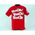 新日本プロレス 中邑真輔「YeaOh!x3」 T-shirt Red/Lサイズ