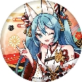 初音ミク 百鬼夜行 BIG缶バッジ 妖狐 梅